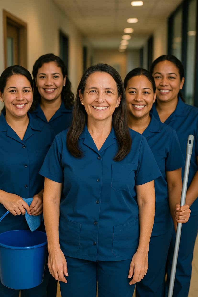 Equipo de trabajo de Maid Panamá